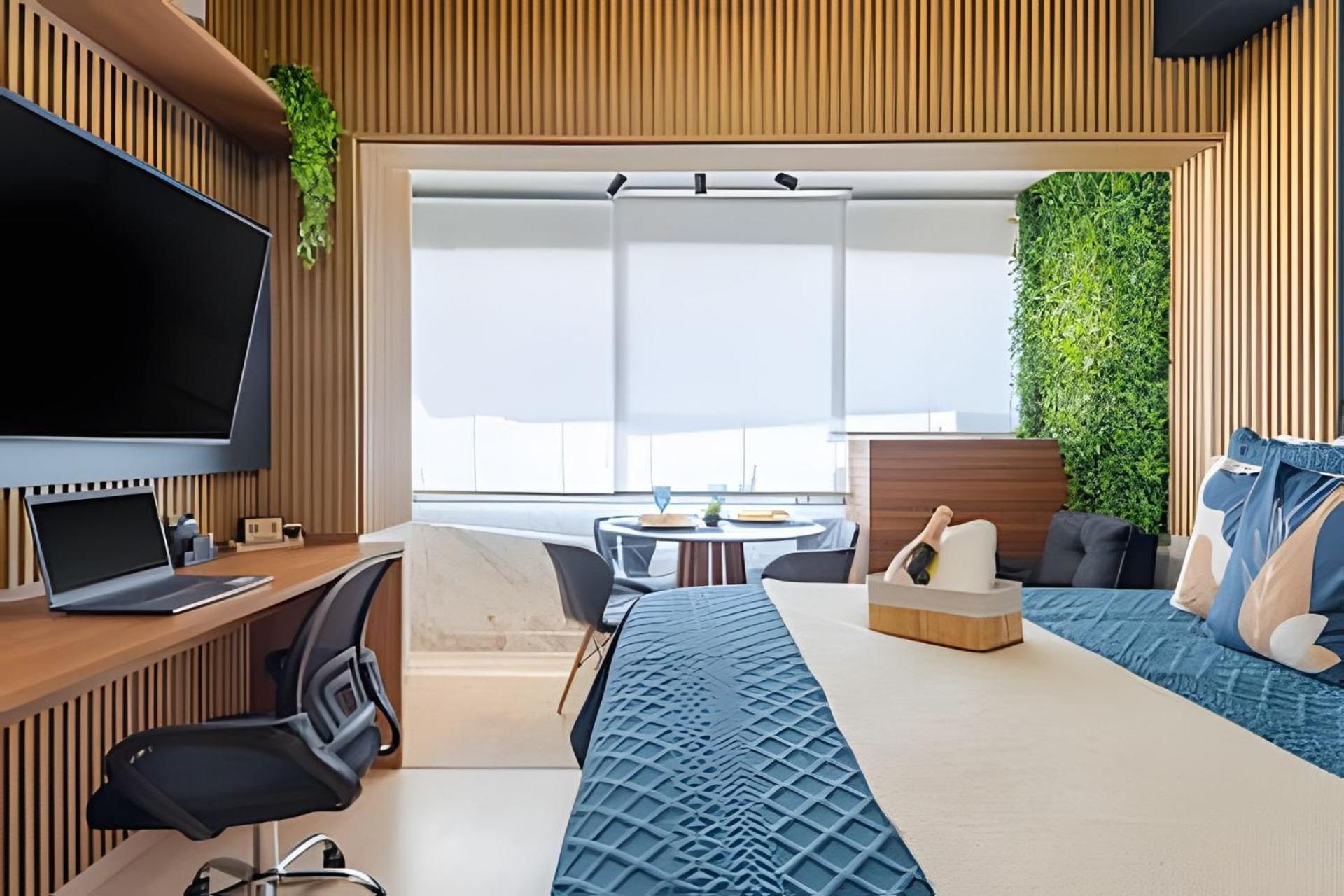 Pinheiros I Faria Lima, Apto Studio, 50m Metro, Piscina, Wi-fi Apartamento São Paulo
