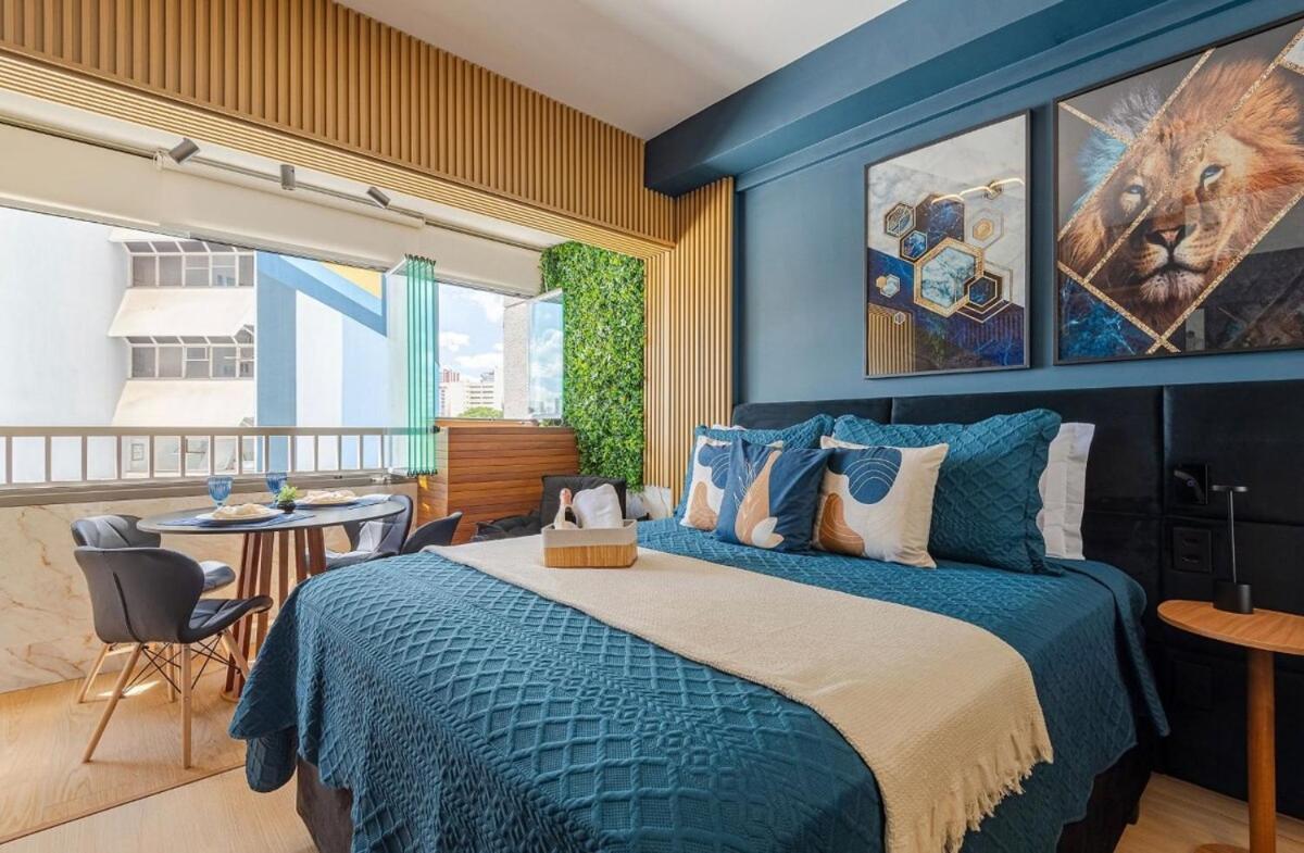 Pinheiros I Faria Lima, Apto Studio, 50m Metro, Piscina, Wi-fi Apartamento