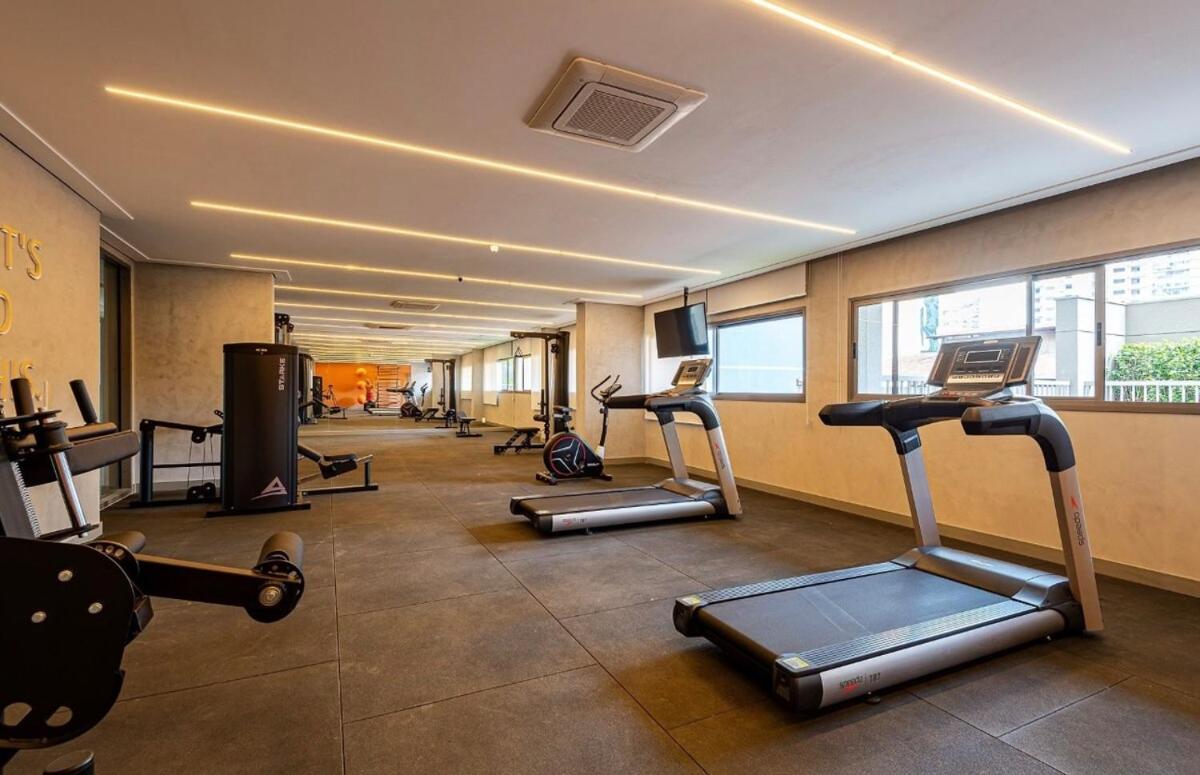 Apartamento Pinheiros I Faria Lima, Apto Studio, 50m Metro, Piscina, Wi-fi *