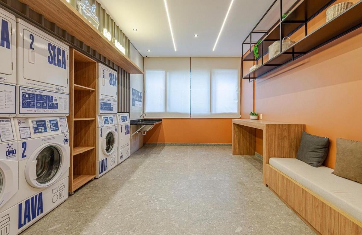 Apartamento Pinheiros I Faria Lima, Apto Studio, 50m Metro, Piscina, Wi-fi