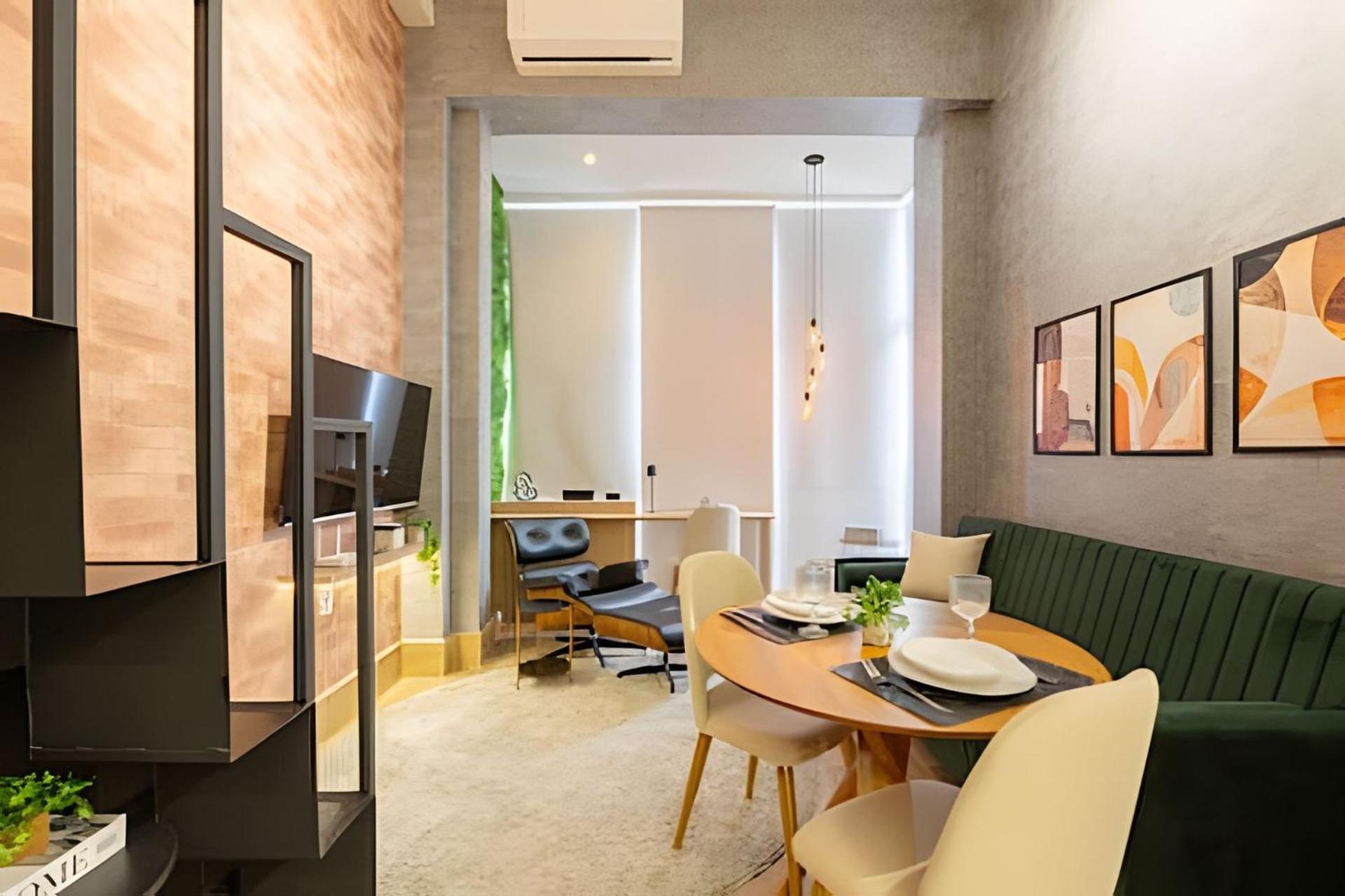 Apartamento Easy Star - Charmoso Com Mezanino Em Moema - Sk03i