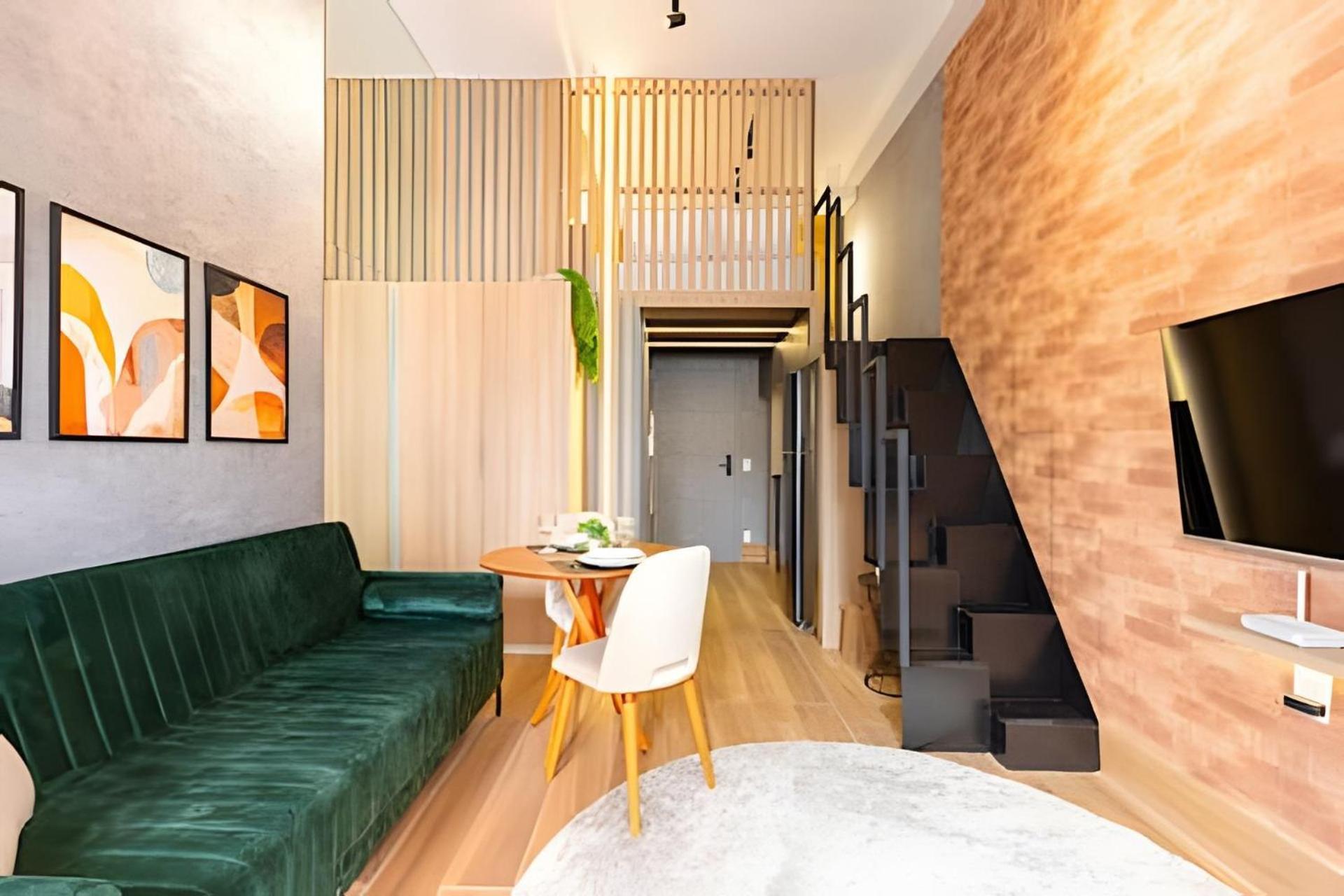 Apartamento Easy Star - Charmoso Com Mezanino Em Moema - Sk03i *