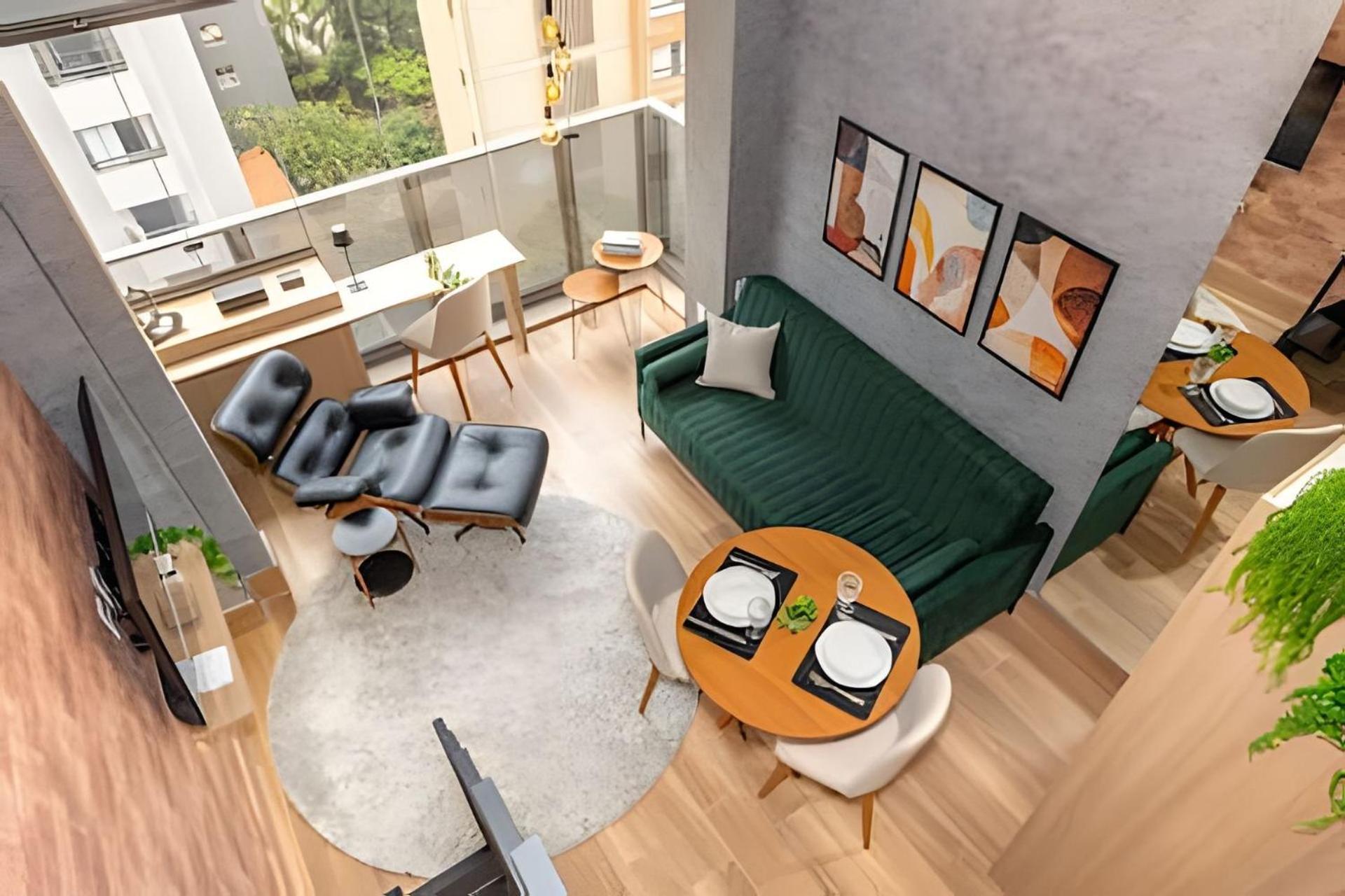 Easy Star - Charmoso Com Mezanino Em Moema - Sk03i Apartamento