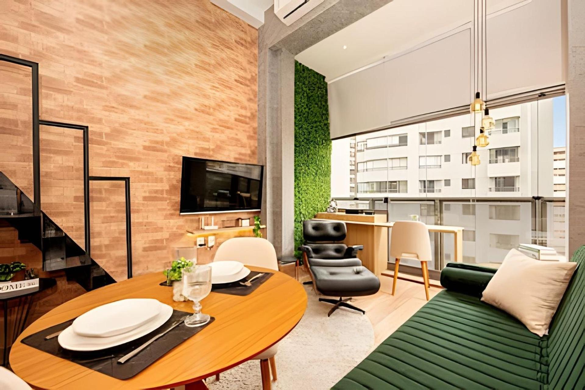 Apartamento Easy Star - Charmoso Com Mezanino Em Moema - Sk03i *