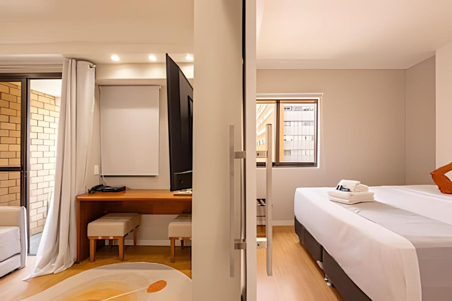 Easy Star - Charmoso Flat C/vaga Em Moema - Qx01i Apartamento São Paulo