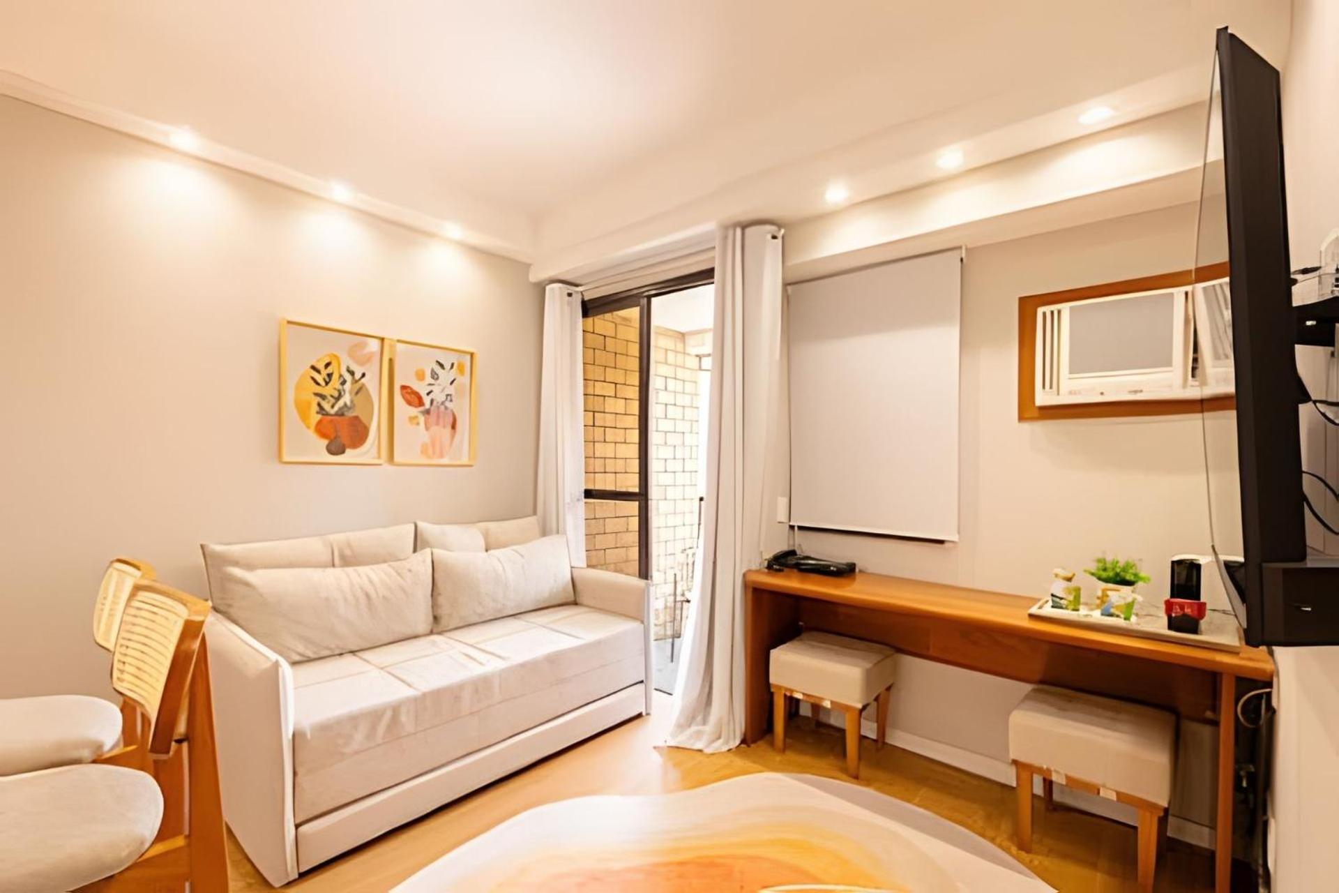 Apartamento Easy Star - Charmoso Flat C/vaga Em Moema - Qx01i *