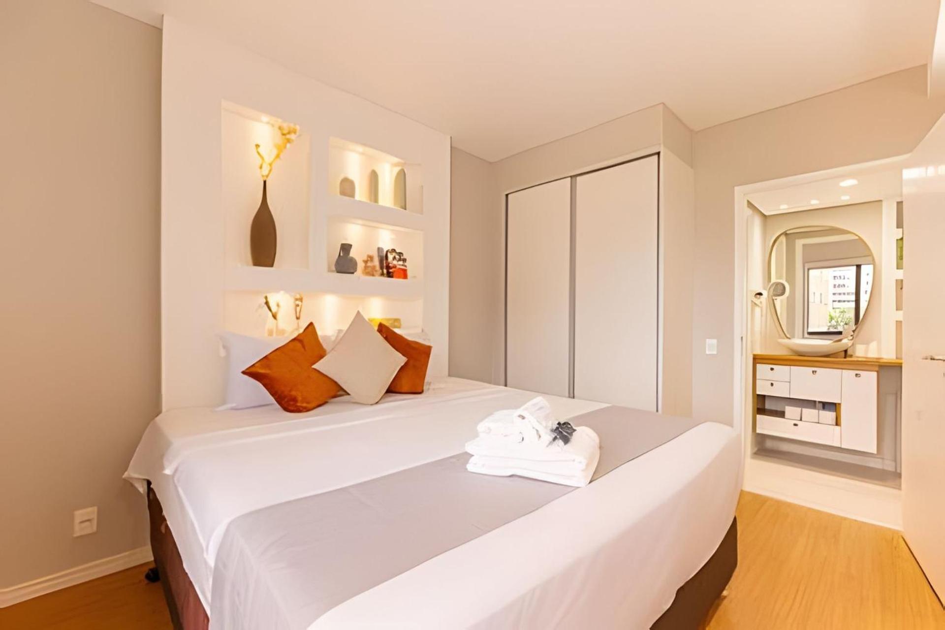 Apartamento Easy Star - Charmoso Flat C/vaga Em Moema - Qx01i
