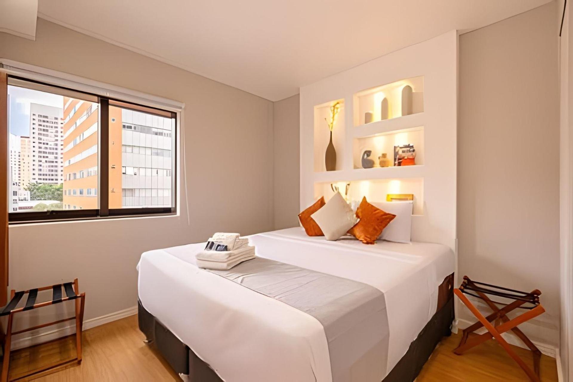 Easy Star - Charmoso Flat C/vaga Em Moema - Qx01i Apartamento São Paulo