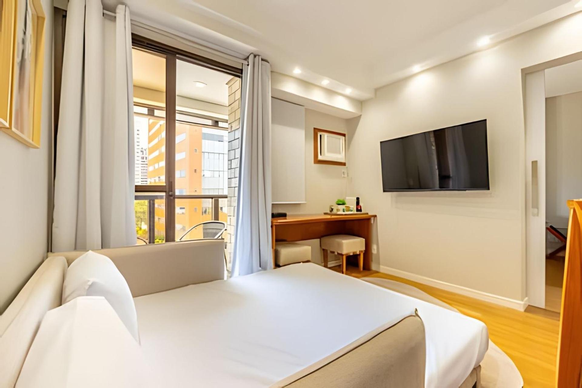 Easy Star - Charmoso Flat C/vaga Em Moema - Qx01i Apartamento São Paulo