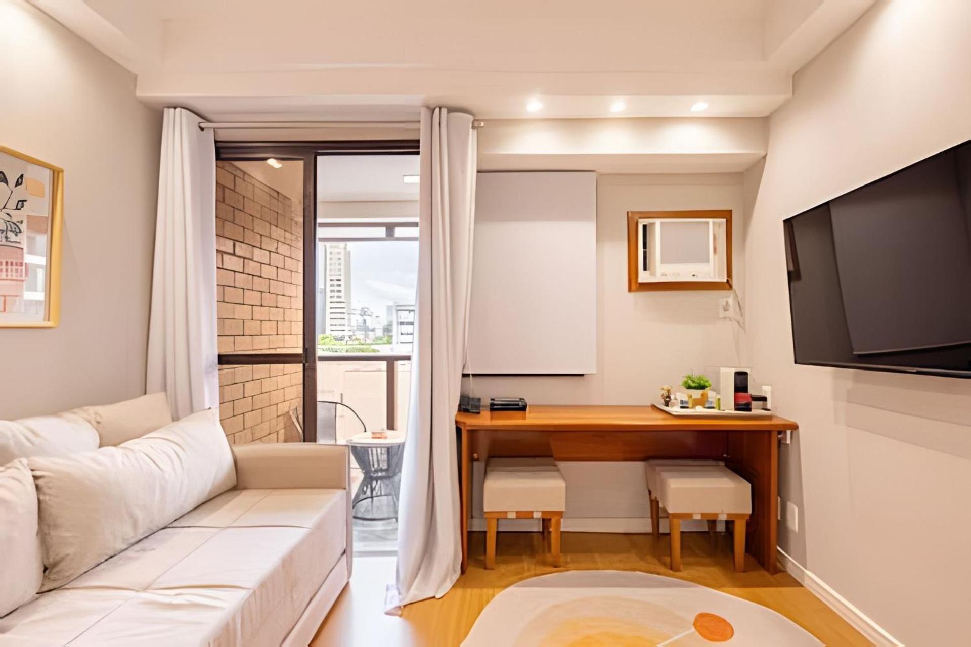 Apartamento Easy Star - Charmoso Flat C/vaga Em Moema - Qx01i São Paulo