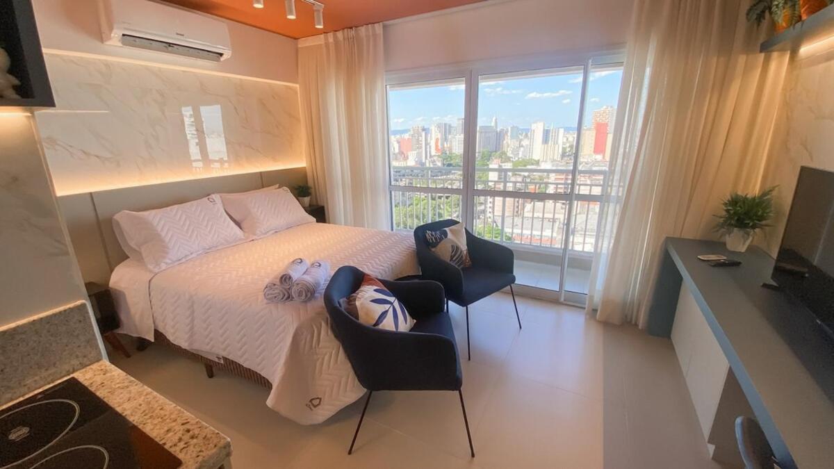 Apartamento Bellezza Blu - Aconchegante Loft Na Liberdade