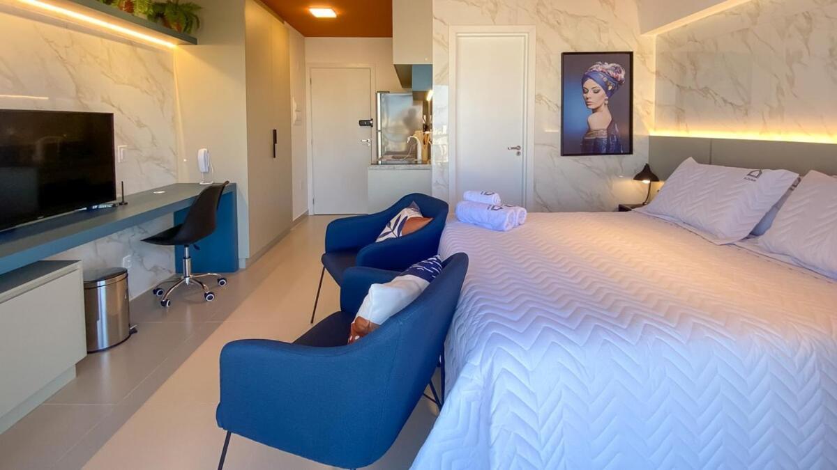 Apartamento Bellezza Blu - Aconchegante Loft Na Liberdade *