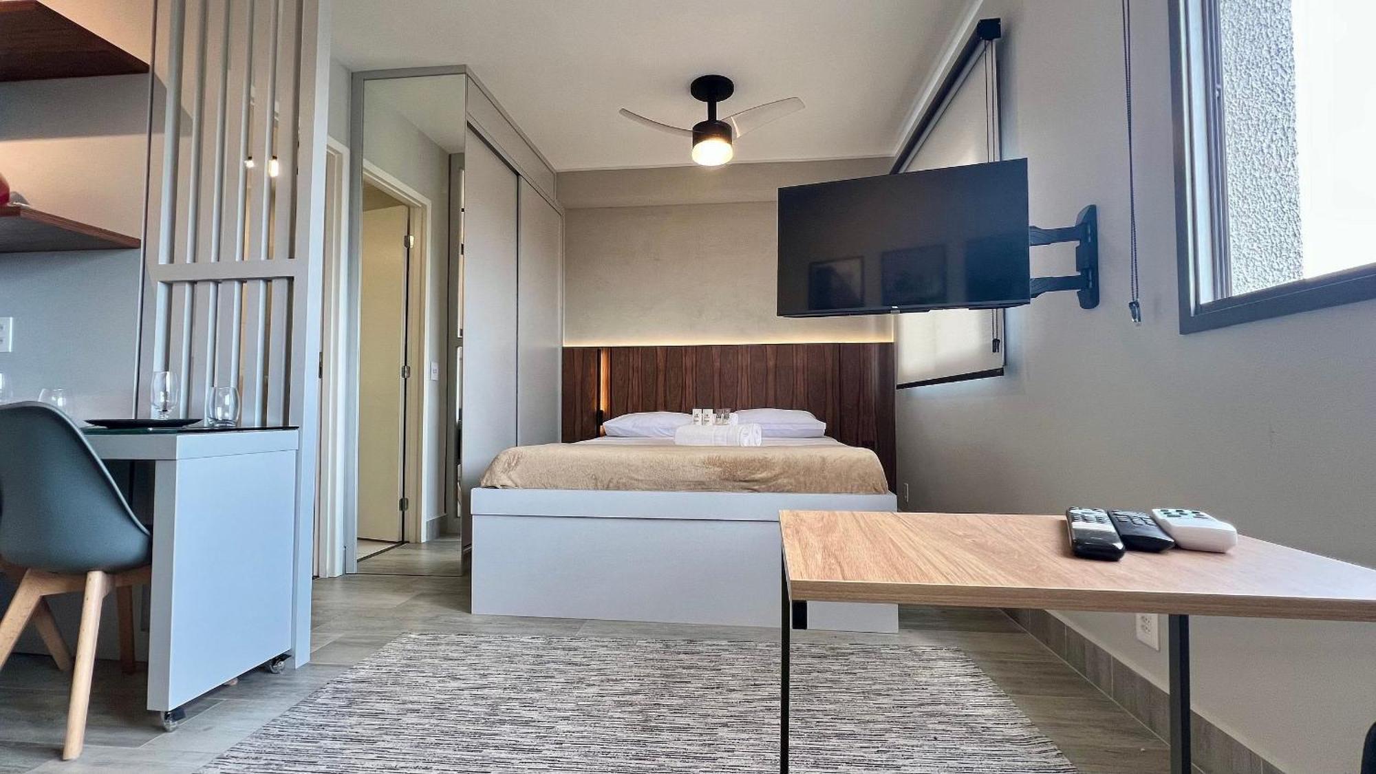 Bfl2204 - Moderno No 22° Andar | Faria Lima Apartment Sao Paulo