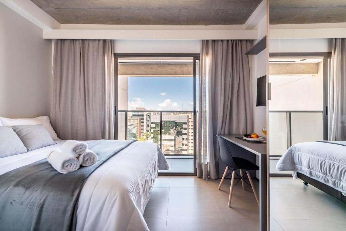Apartamento Op4 | Novo Bhaus Jardins | Paraiso | Metro *