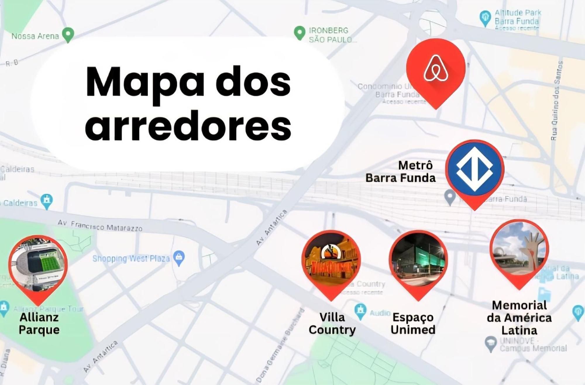 Apto 5Min De Carro Do Allianz Parque Em Sao Paulo